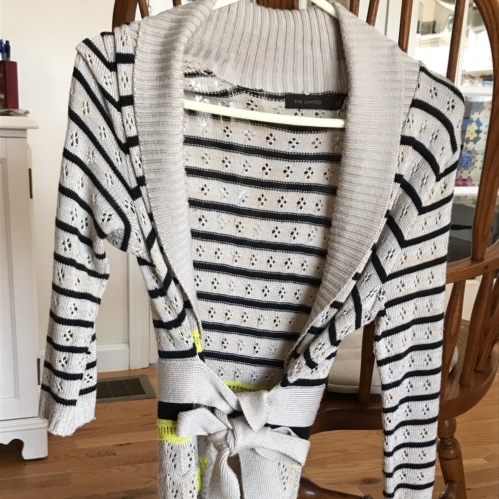 The Limited striped sweater